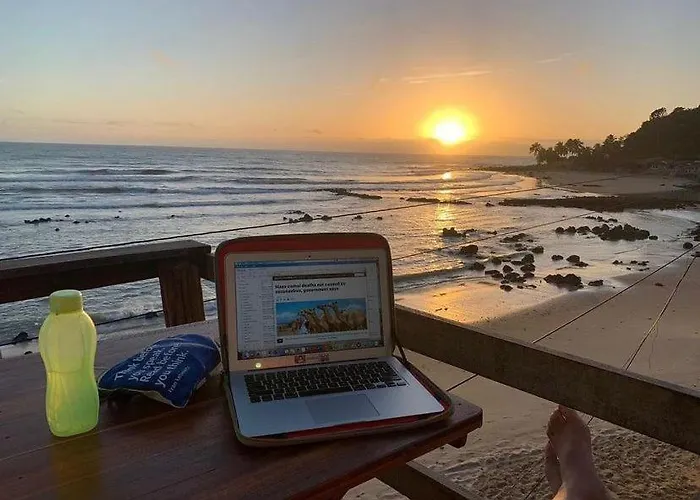 Casa de hóspedes: Pé na Areia